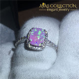 Pink Opal Ring Rings