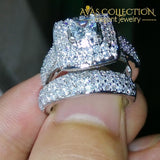 14Kt White Gold Filled Wedding Ring Rings