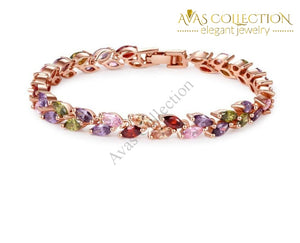 Colorful Bracelet/ Avas Collection Chain & Link Bracelets