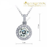 1 Carat Pendant Necklace Pendants