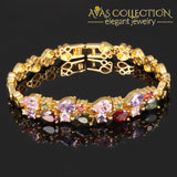 Multicolor Bracelet/ Avas Collection Chain & Link Bracelets