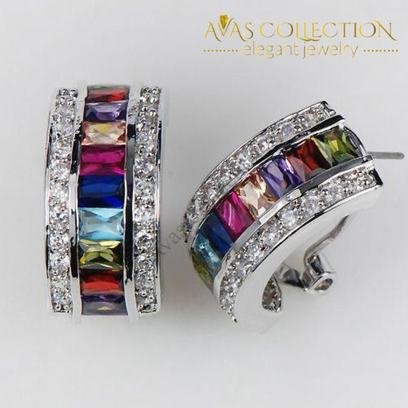 Rainbow Earrings - Avas Collection