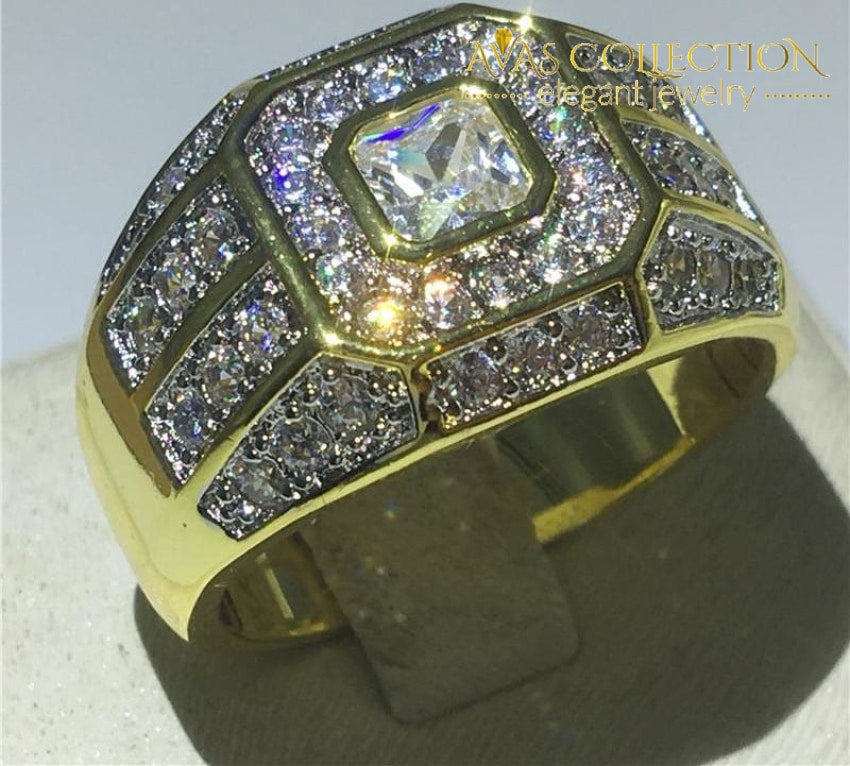 hisori block ring_(gold)、(silver×gold) Michael Hill 0.70 Carat TW Infinite Diamonds Ring in 10kt