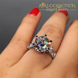 Lady Crown Promise Ring Engagement Rings