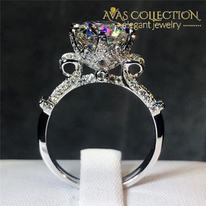 Lady Crown Promise Ring Engagement Rings