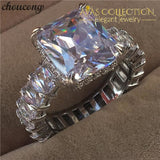Luxury Princess Cut Ring 6Ct Engagement Wedding Band -Lr566 10 Rings