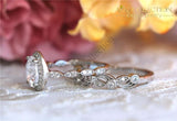 Vintage Promise Ring Flower Design Rose Gold - Avas Collection