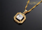 18k Yellow Gold Filled  Pendant Necklace - Avas Collection