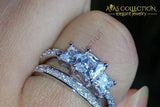 Engagement Ring Set- 3Ct Rings