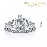 Silver Crown Ring 1 Cart Rings