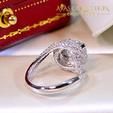 2Ct Engagement Twist Ring Rings