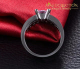 Cocktail Party Wedding Ring Set Rings