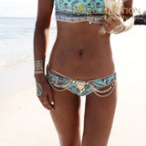 Sexy Beach Belly Chain Gold Home